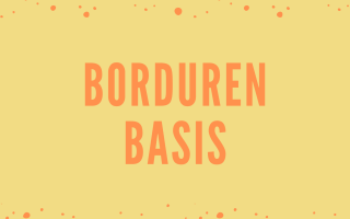 Workshop Basis borduren - 29 oktober 2026